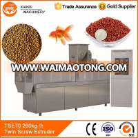 2017 hot aquaculture floating fish feed processing equipment line