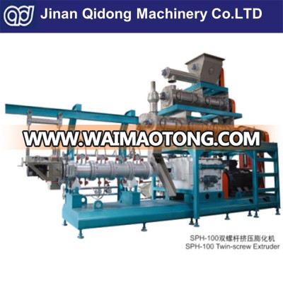 2017 Jinan Qidong hot sale pet food extrusion machine