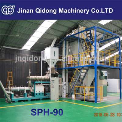 2016 new model Jinan Qidong dry extrusion dog food machine