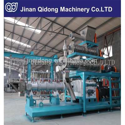 Steam pet food extruder machine